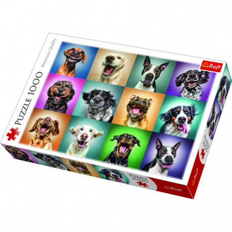 TREFL puzzle Dogs 1000 pcs
