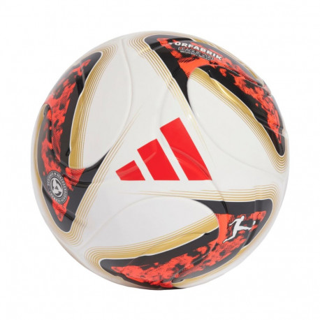 Adidas jalgpall Bundesliga 26/27 Torfabrik League J290 HY5059 4, valge-oranž-kuldne