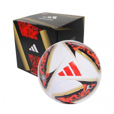 Piłka nożna adidas Bundesliga 26/27 Torfabrik League Box biało-pomarańczowo-złota HY5057 5