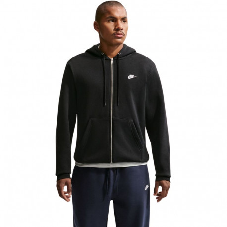 Bluza męska Nike Club BB FZ Hoodie czarna FN3861 010 M