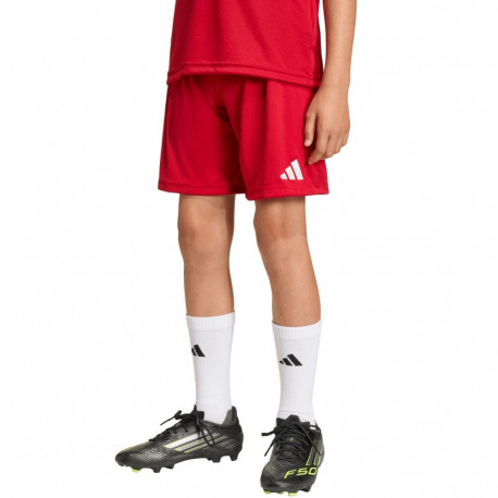 Spodenki dla dzieci adidas Entrada 26 czerwone JZ6528 140cm