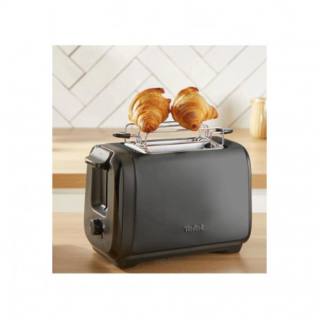TEFAL röster Subito TT5S18E0 2-viiluline 1200W roostevaba teras/plastik, must