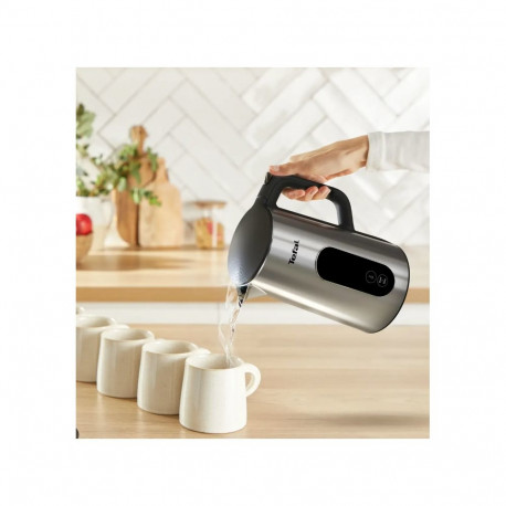 TEFAL veekeetja KI871DE0 1500W 1.7L plastik 360° pöörlev alus roostevaba teras