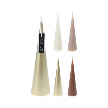 CANDLE CONE 5X20CM