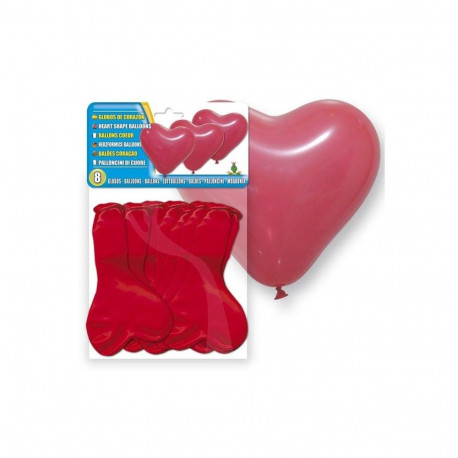 BALLOONS (5117-05, 8 PSC., HEART-SHAPED