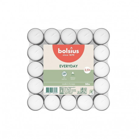 CANDLES BOLSIUS 3.5H 50PCS
