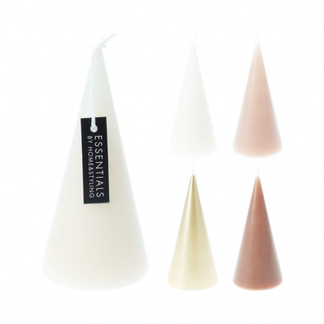 CANDLE CONE 6.5X14CM