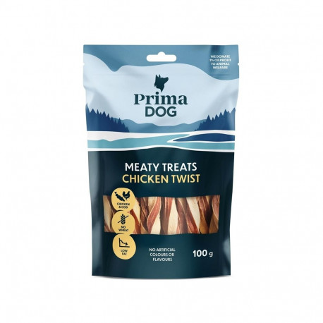 DOG TREAT CHICKEN TWIST 100 G