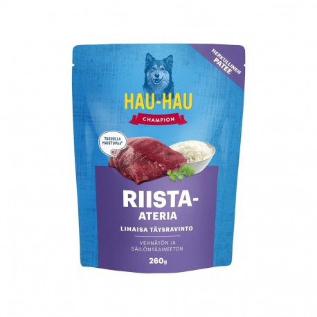 HAUHAU märg koeratoit Champion Game 260g
