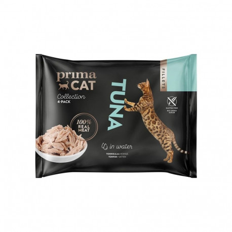 PRIMACAT FILLETS TUNA IN WATER 4X50G
