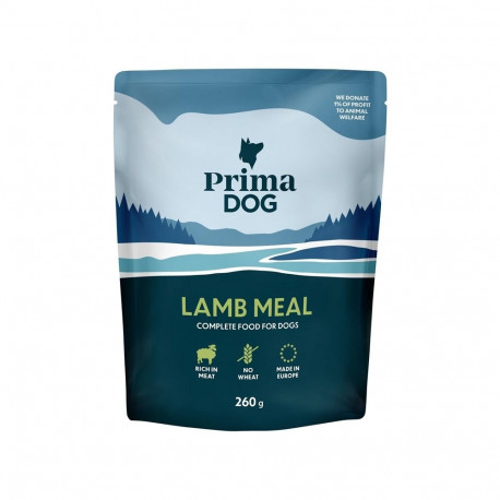 PRIMADOG koeratoit lamba lihajahu 260G kotike