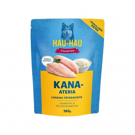 HAUHAU märg koeratoit CHAMPION CHCKN 260G