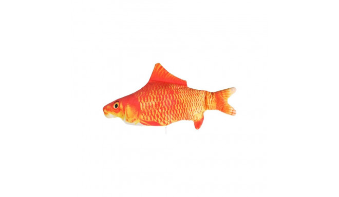 FLOUNDER MOVING FISH CAT ORANGE 30CM