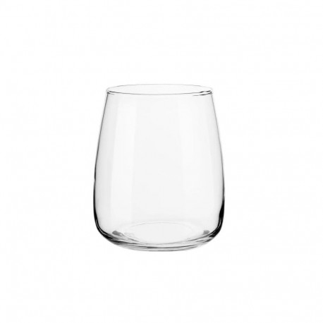 GLASS VASE CLEAR 15X18CM