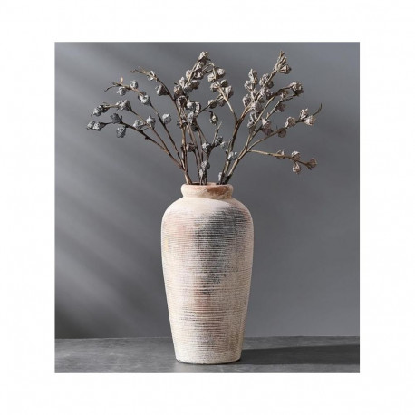 VASE CERAMIC DOMOLETTI NATURAL H28CM