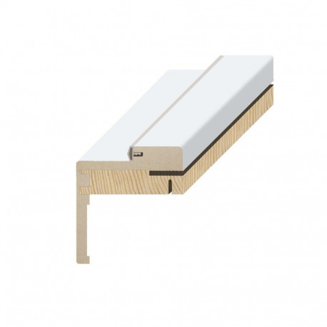 ADJ FRAME 80X37X2070 WH 2HH MAG LOCK 2.5