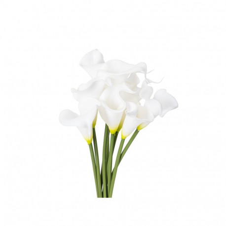 FLOWER ARTIFIC kunstlilled CALLIAS 9PCS 32cm, valged