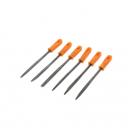 METAL FILE SET 180 MM 6PCS