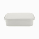 LUNCH BOXMAKE&TAKE WIH DIVEDER LIG GREY