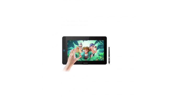 BOSTO BT-12HDK-T graphic tablet Black 5080 lpi 258 x 145 mm USB