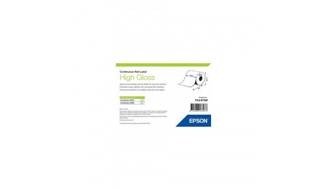 Epson High Gloss Label, Continuous Roll, 102mm x 33m