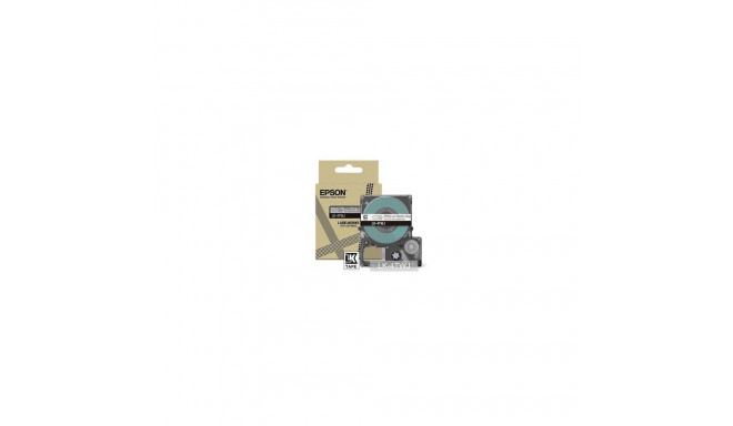 Epson Matte Tape – Clear/White 12mm(8m) – LK-4TWJ