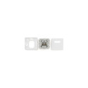 Digitus CAT 6A class EA network socket, design-compatible, shielded, flush-mounted, 4 directions