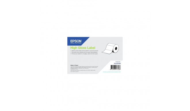 Epson High Gloss Label, Die-Cut Roll, 105mm x 210mm, 273 Labels