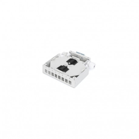 Digitus Din Rail Splice Box for 8 LC/DX couplers