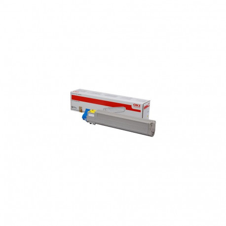 "OKI C9655 TONER YELLOW (43837129)"
