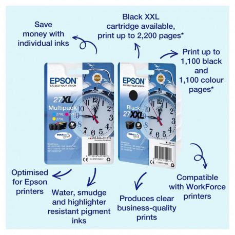 "Epson C13T27134010 #27 XL Magenta"