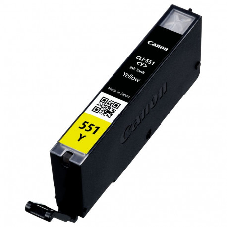 "Canon Tinte CLI-551Y 6511B001 Gelb bis zu 347 Seiten gemäß ISO/IEC 24711"