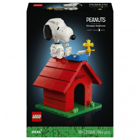 LEGO komplekt 21368 Ideas Peanuts Snoopy koerakuut
