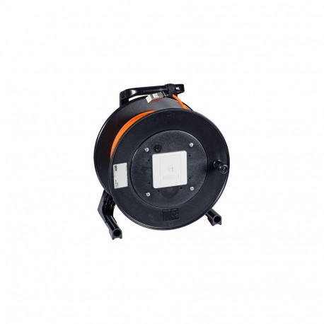 "EFB 90 Meter Cat6A S/FTP PIMF Installationsstrecke Kabeltrommel integrierte Datendose"