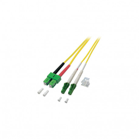 "EFB Duplex Patchkabel LC/APC-SC/APC OS2 G652D 10m LSZH 2mm gelb"