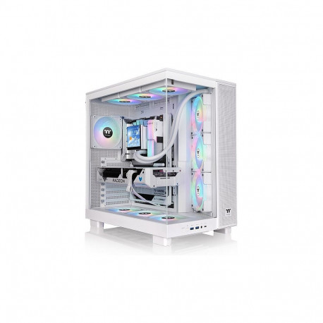 Thermaltake korpus View 380 XL TG ARGB, lumivalge