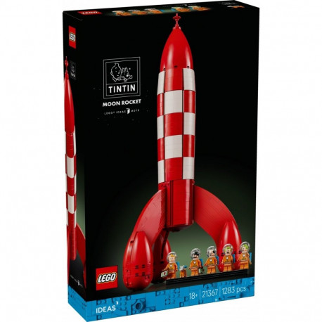 Ideas ehituskomplekt 21367 Tintin ja rakett kuule