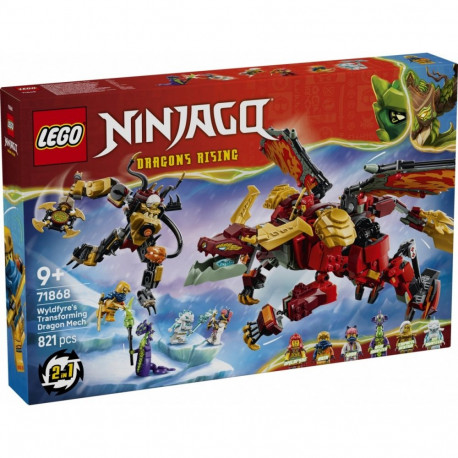 Klocki ninjago 71868 transformujący smoczy mech wyldfyre