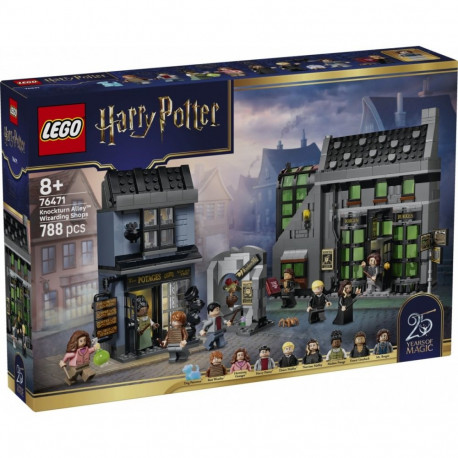 Harry Potter klotsid 76471 maagilised poed Śmiertelnego Nokturnu tänaval