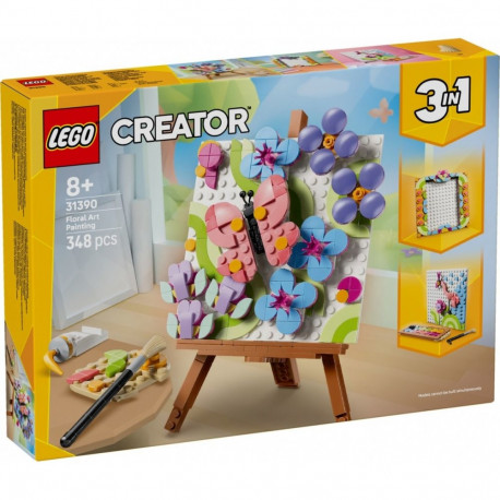 Creator klotsid 31390 dekoratiivne pilt lilledega