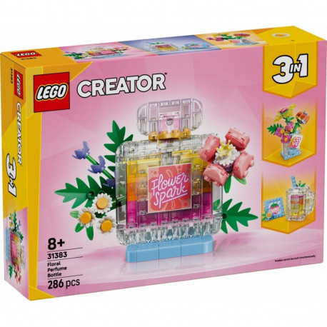 Klocki creator 31383 flakon perfum z kwiatową ozdobą