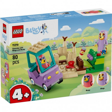 Klocki bluey 11216 babunie z bingo i blue