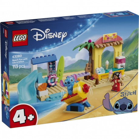 Klocki disney 43280 zabawa na plaży z lilo i stitchem
