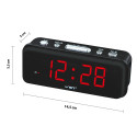 Digitaalne LED äratuskell 24h