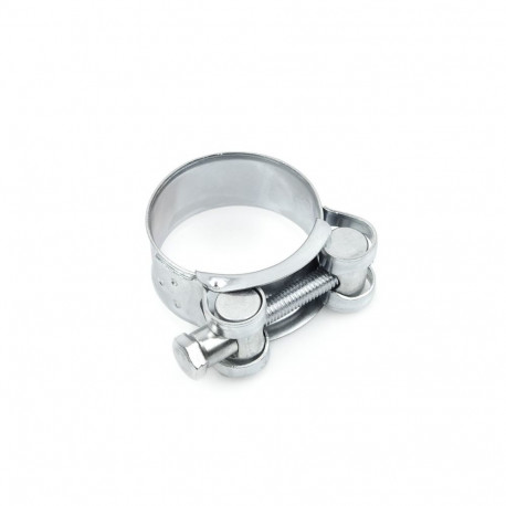 Geko klamber GBS G17359, 40-43mm, W1, 20mm, 0,8mm, tsinkitud teras, hinged lukk, 50 tk