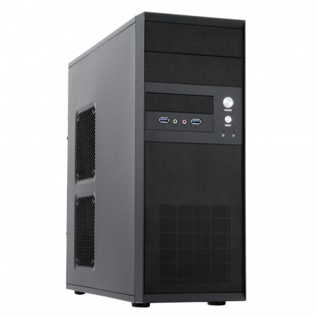 Case|CHIEFTEC|ATX/micro ATX|Black|Midi Tower|PC|CQ-01B-U3-OP|CQ-01B-U3-OP