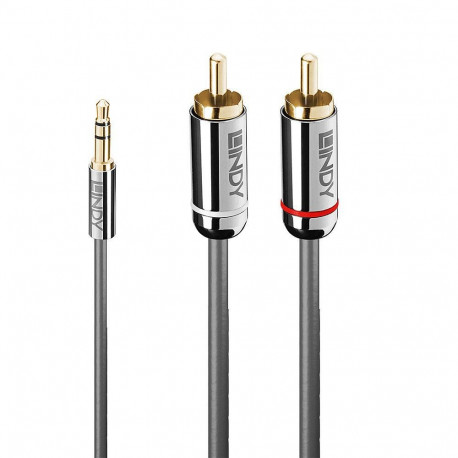 CABLE AUDIO 3.5MM TO PHONO/0.5M 35332 LINDY