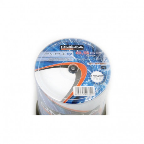 FREESTYLE DVD+R 8,5GB 8X DL FF WHITE INKJET PRINTABLE CAKE*100 [40872]