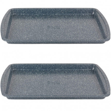 Russell Hobbs RH03858 Nightfall Stone Baking Tray 2 Pack