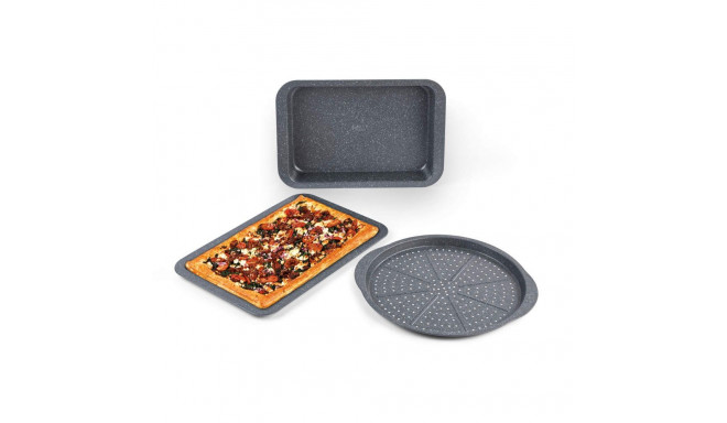 Russell Hobbs RH03756 Metallic Marble 3 Piece Backware Set